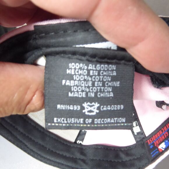 MLB All Star Game Hat Cap Strap Back Youth Pink 2018 Baseball New Era - Picture 8 of 9